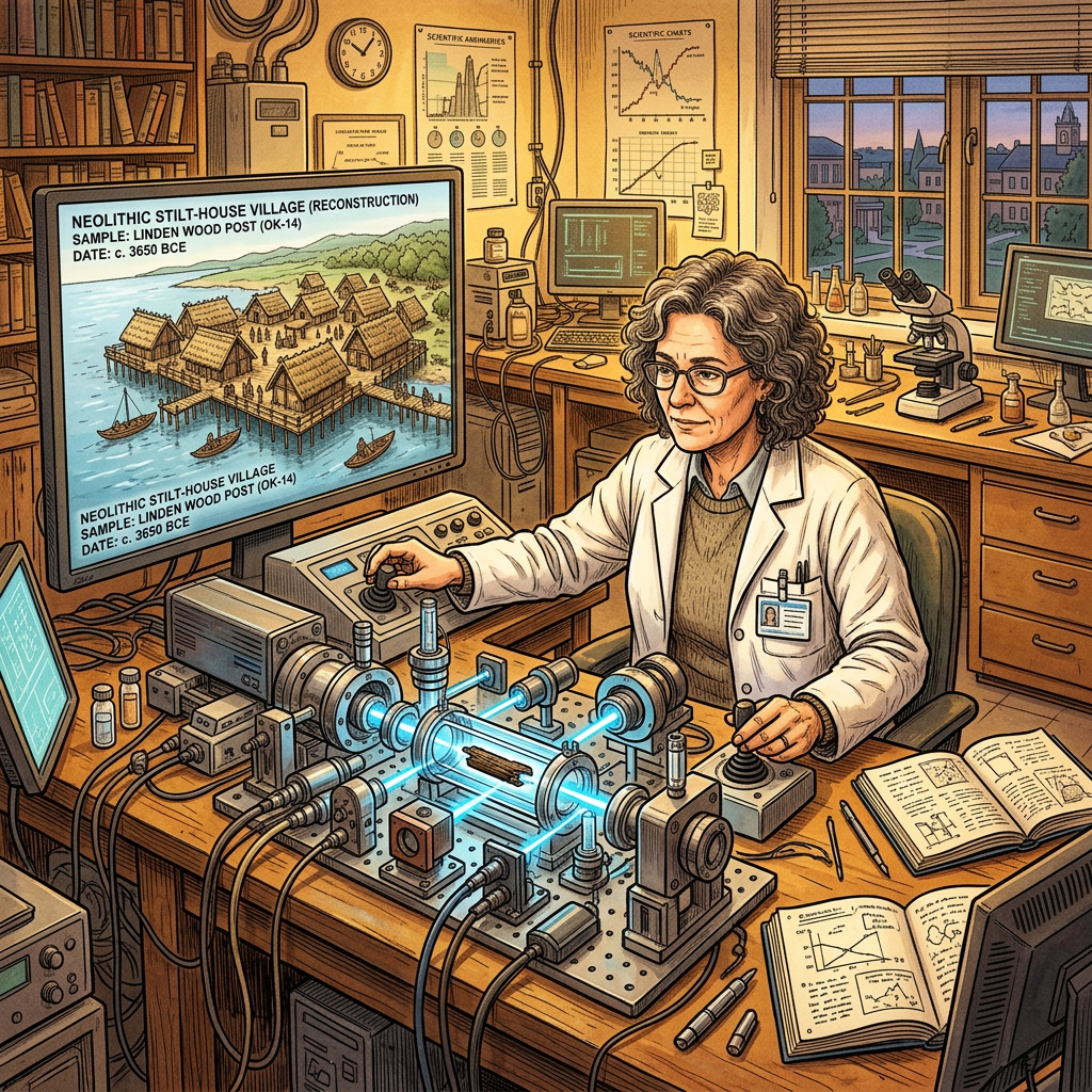 Innovative 'Krypton-81/Argon-39' Atom-Trap Isotopic Chronometry Refines the Chronology of Neolithic 'Pile-Dwelling' Settlements in the Rhine Valley to 5200 BCE