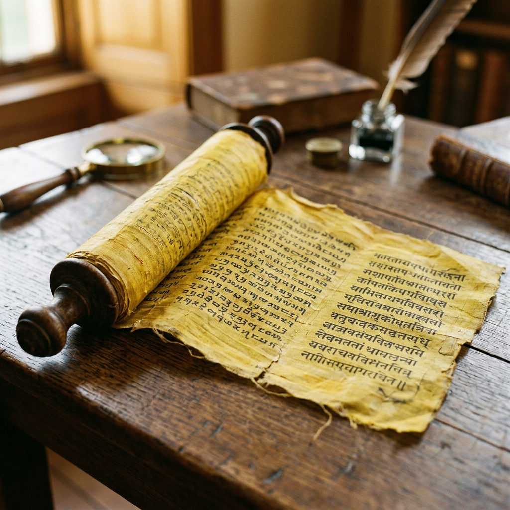 8th-Century 'Sogdian' Silk Ledger Found in Gansu Details the Export of 'Vedic Astronomical Charts' to the Tang Court