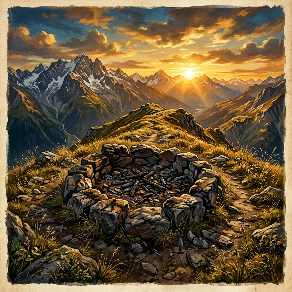 Archaeologists in Austrian Alps Uncover Charred 'Rowan-Tree' Bundles Linked to Ancient Celtic Beltane Bonfires