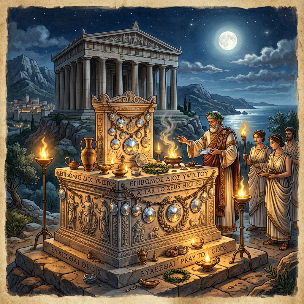 Discovery of a 2,200-Year-Old 'Temple of the Moon Goddess' Selene with Intact Silver Lunar-Disks in Ancient Miletus, Turkey