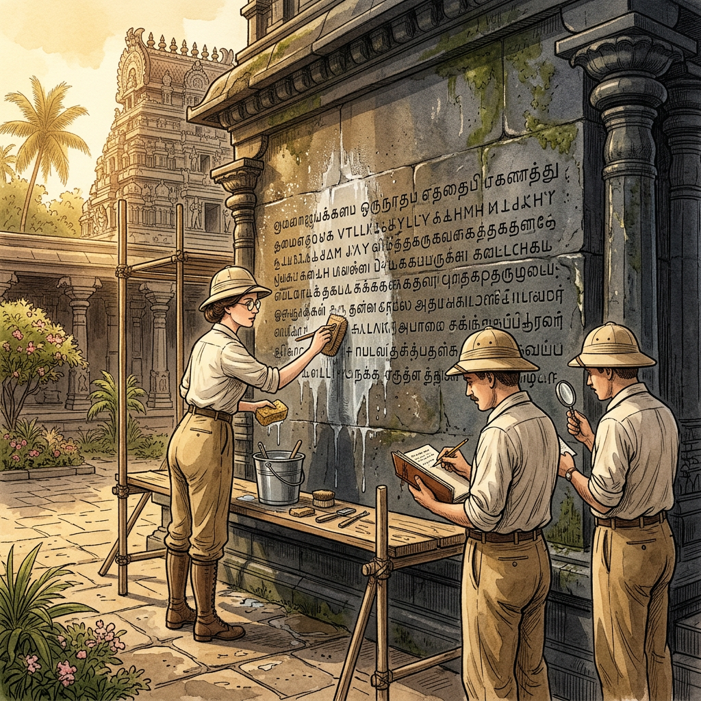 Restoration of 12th-Century 'Later-Chola' Granite Temple in Tiruvannamalai Reveals Hidden Records of Ancient Medicinal Gardens