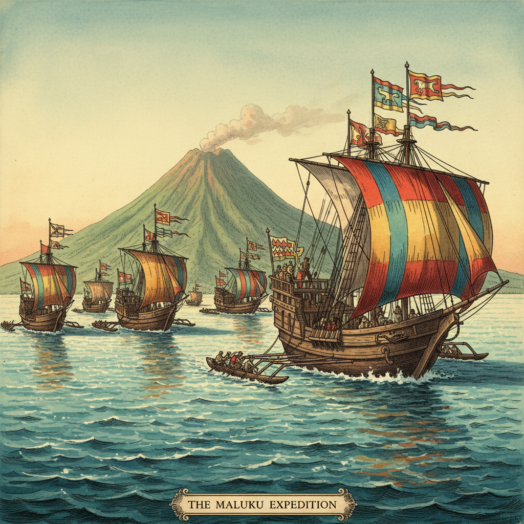 Tidore Celebrates 918th Anniversary with 'Lufu Kie' Festival Showcasing Ancient Maritime Rituals