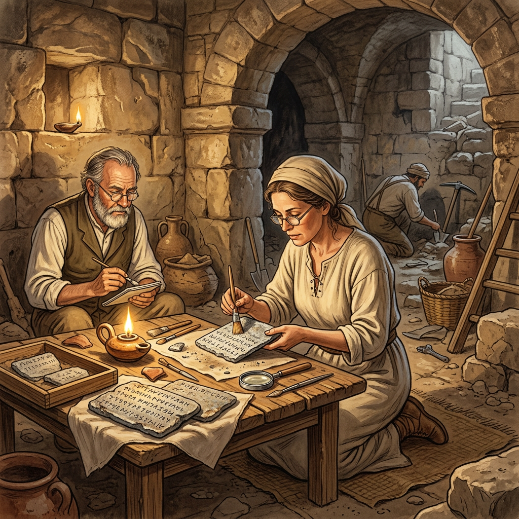 Archaeologists Uncover 2,500-Year-Old 'Phoenician Scriptorium' in Southern Spain with Intact Lead Tablets