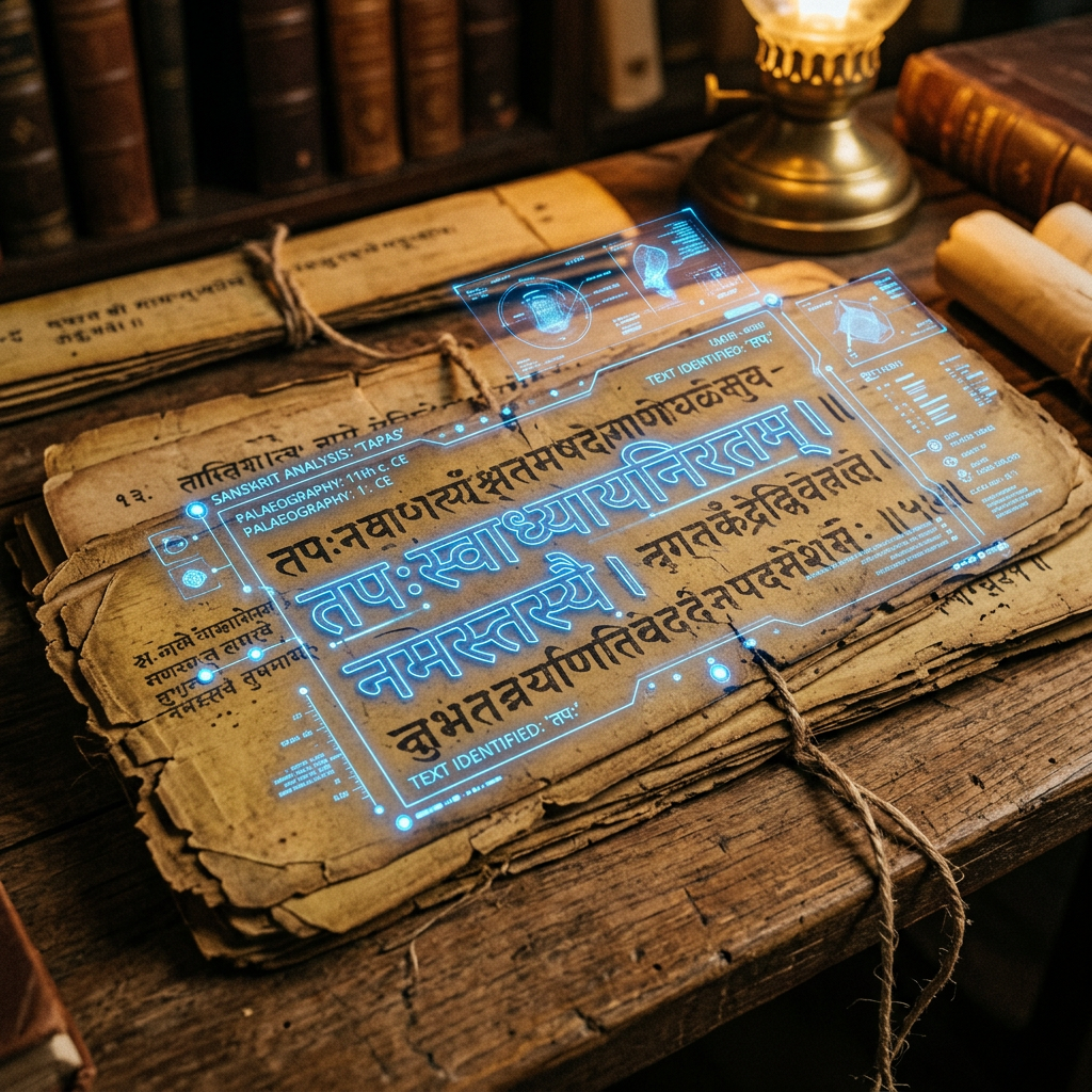 AI Deciphers 12th-Century 'Anumana-Sara-Sangraha' Manuscript in Bihar, Revealing Early Medieval Theories of Deductive Certainty