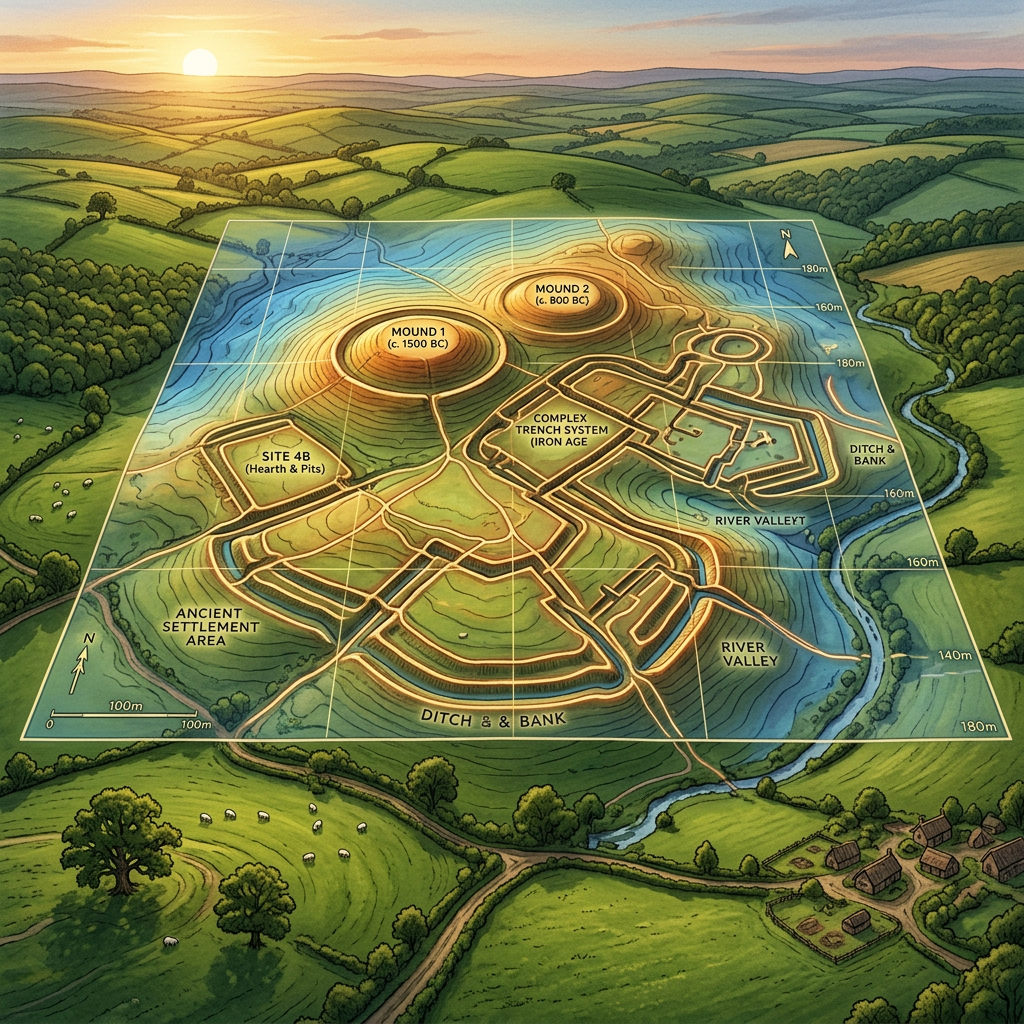 LiDAR Mapping in Northern Ghana Identifies a Massive 1,200-Year-Old 'Koma Land' Mound-City and Earthworks