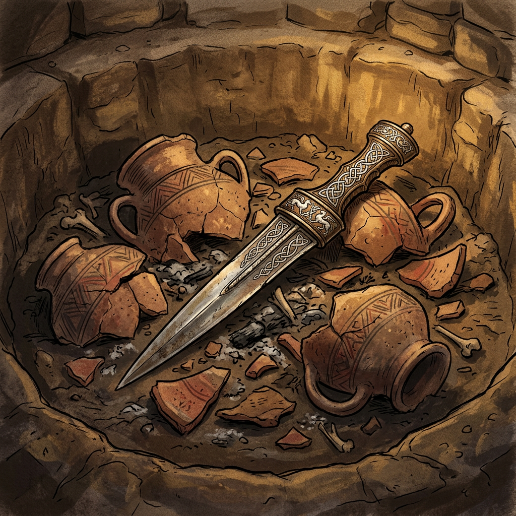 "Nickel-Filigreed" Ritual Daggers Found in Thrace Reveal 2,800-Year-Old Roots of "Mid-Spring Shield" Festivals