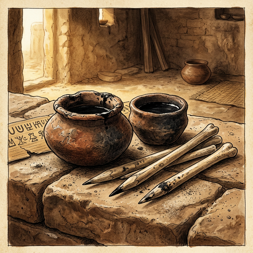 Discovery of a 4,500-Year-Old 'Indus Valley Scribe’s Residence' with Intact Clay Ink-Wells and Bone Styluses in Lothal