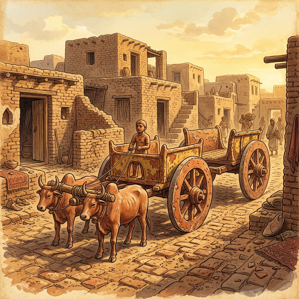 Massive 'Processional' Clay Chariots Uncovered at Harappan Site Point to Early Roots of South Asian Street Festivals