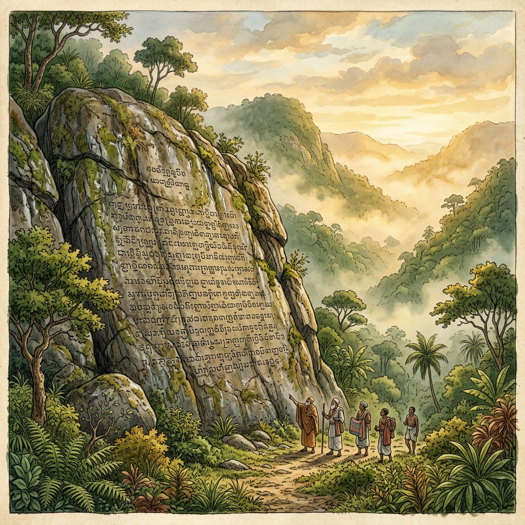 6th-Century 'Grantha' Inscriptions in the Palani Hills Reveal Early 'Philosophy of Patient Endurance' (Kshama-Vada)