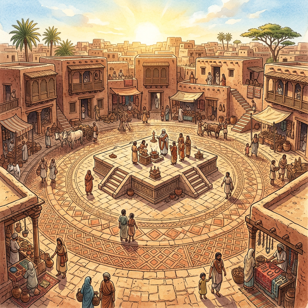 4,500-Year-Old 'Harappan Urban Sound-Amplification Courtyard' Uncovered at Mohenjo-Daro with Specialized Resonance Pavement