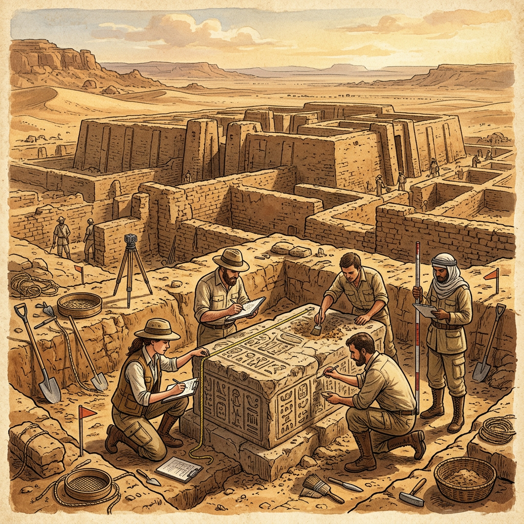 Archaeologists Unearth 4,000-Year-Old 'Temple of the Sky God' Enlil in Southern Iraq's Ancient Nippur