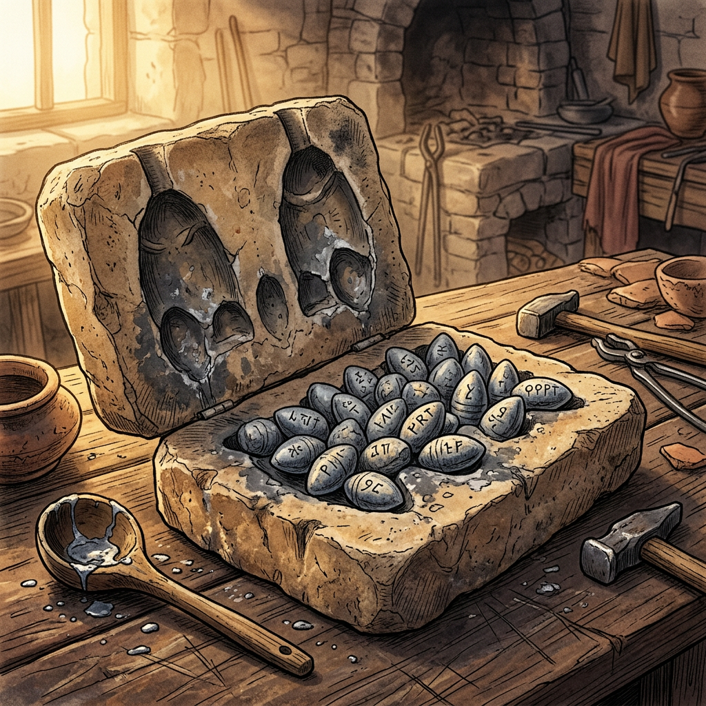 Archaeologists in Sicily Uncover a 2,400-Year-Old 'Carthaginian' Siege-Engine Foundry with Intact Lead Slingshot Molds