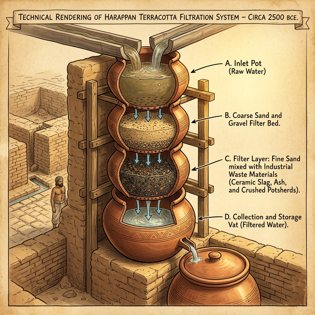 4,500-Year-Old 'Harappan Urban Slag-Filtration System' and Metal-Refining Waste Hub Uncovered at Rakhigarhi