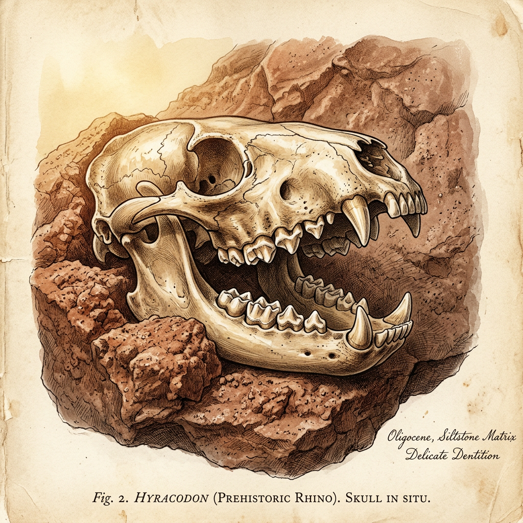 Fossilized Remains of a 45-Million-Year-Old 'Pygmy Rhino' Species Identified in Myanmar’s Pondaung Formation