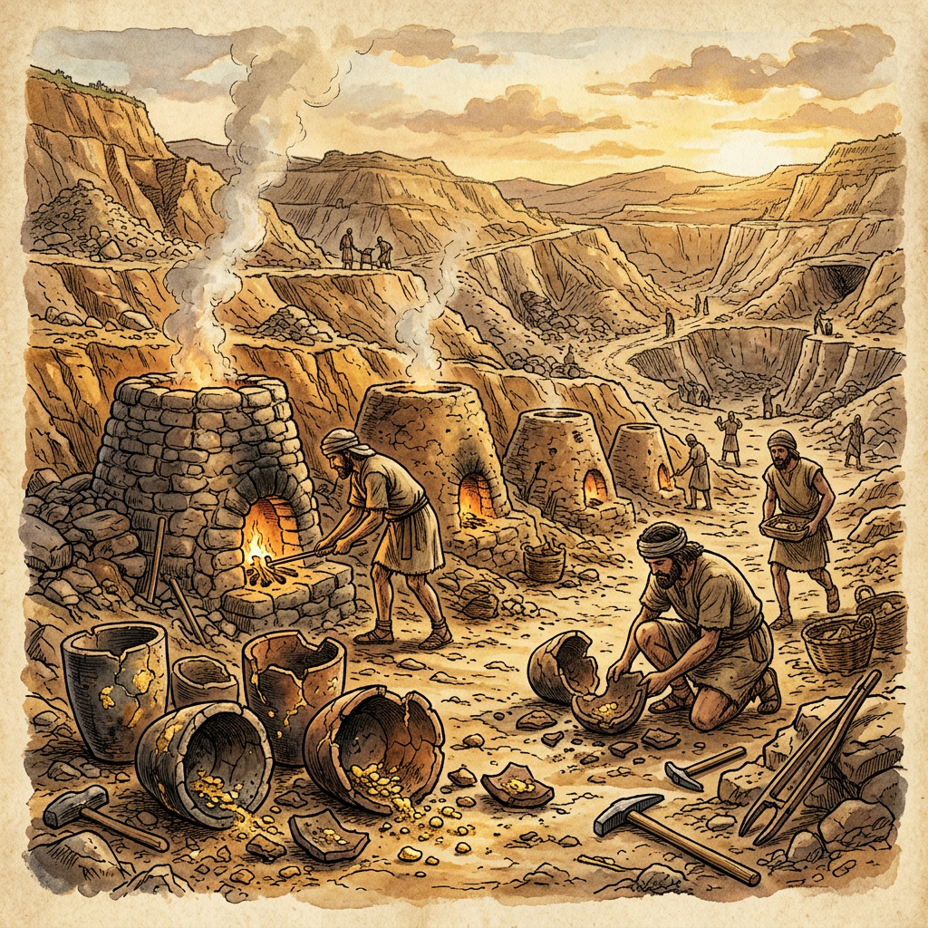 Massive 2,000-Year-Old 'Gaya Confederacy' Gold-Refining Complex and Smelting Crucibles Uncovered in Southern South Korea