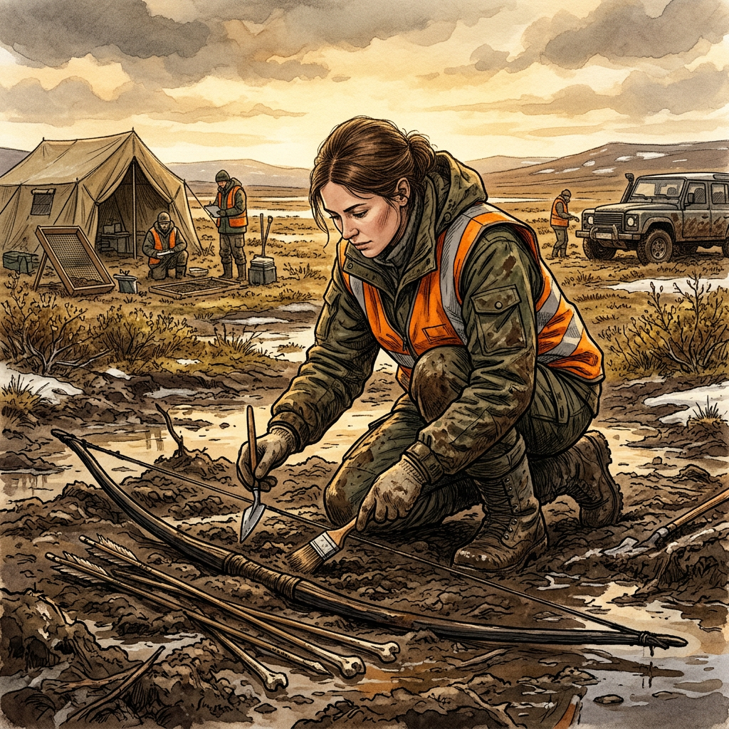 Climate Archaeology: Thawing Permafrost in the Putorana Plateau Reveals 4,500-Year-Old ‘Siberian’ Hunting Kits