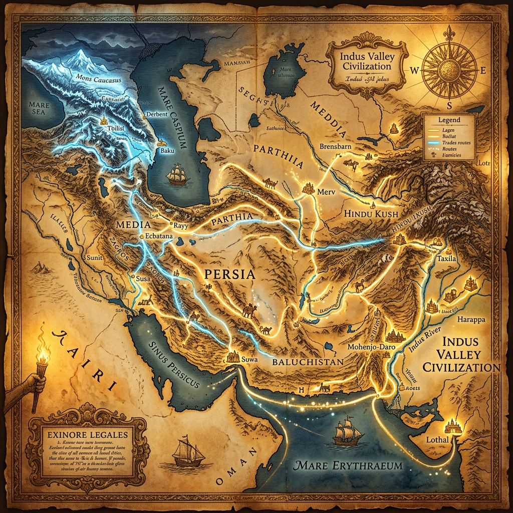 The 'Lapis and Silver' Link: Researchers Map 4,500-Year-Old Trade Route Connecting the Indus Valley to the Caucasus