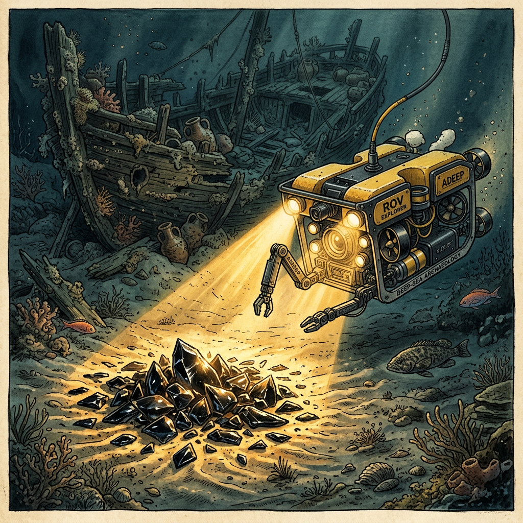 Ancient 'Obsidian Route' Uncovered: Underwater Survey Reveals 8,000-Year-Old Neolithic Maritime Trade Network in the Aegean