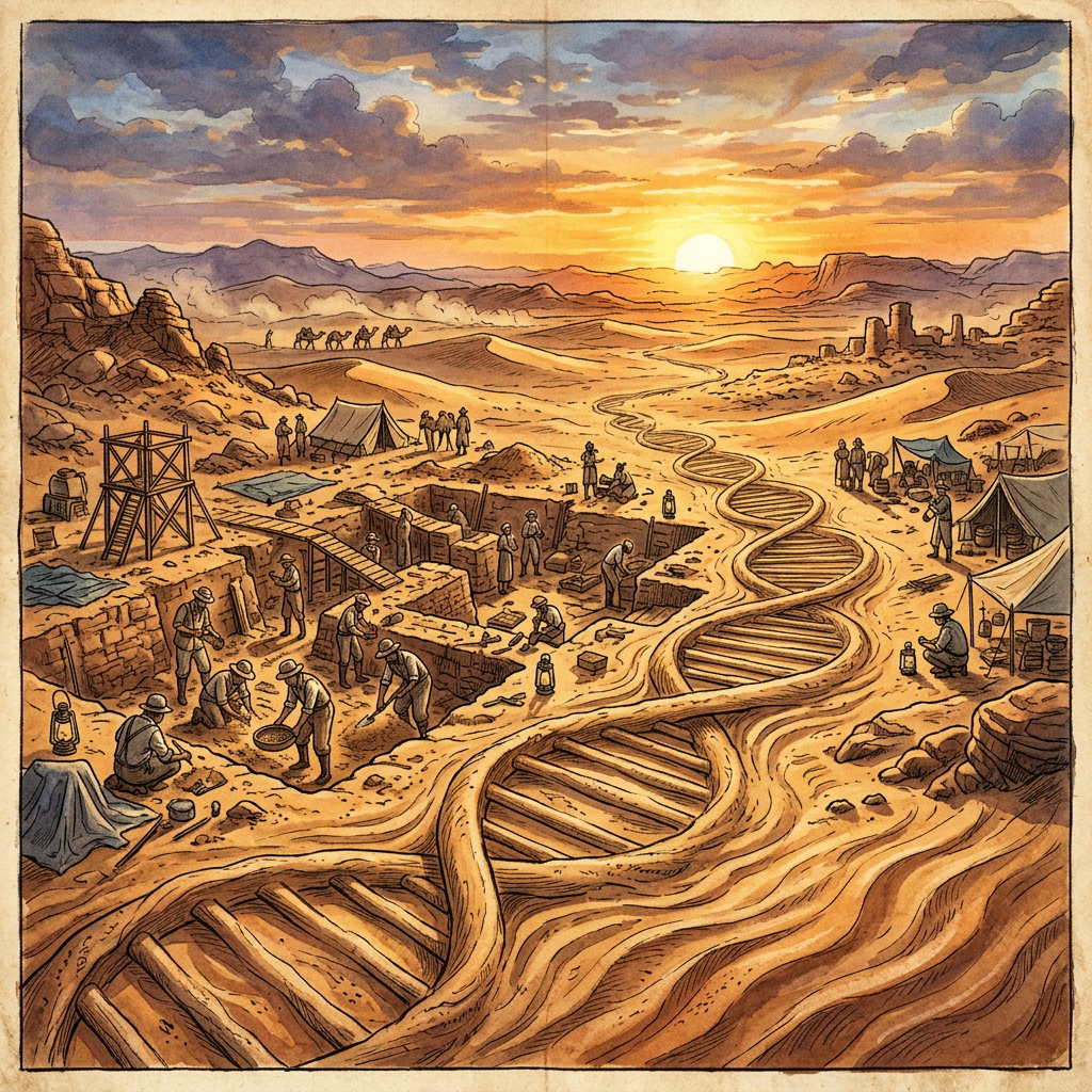 Genomic Study of 30,000-Year-Old 'Thar Desert' Remains Identifies Rare Pleistocene Genetic Adaptation to Aridity