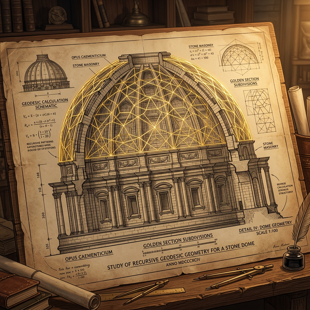 New Research Identifies Recursive Computational Logic for Modeling 'Non-Euclidean Geodesics' in 11th-Century Sanskrit Treatises on Spherical Architecture