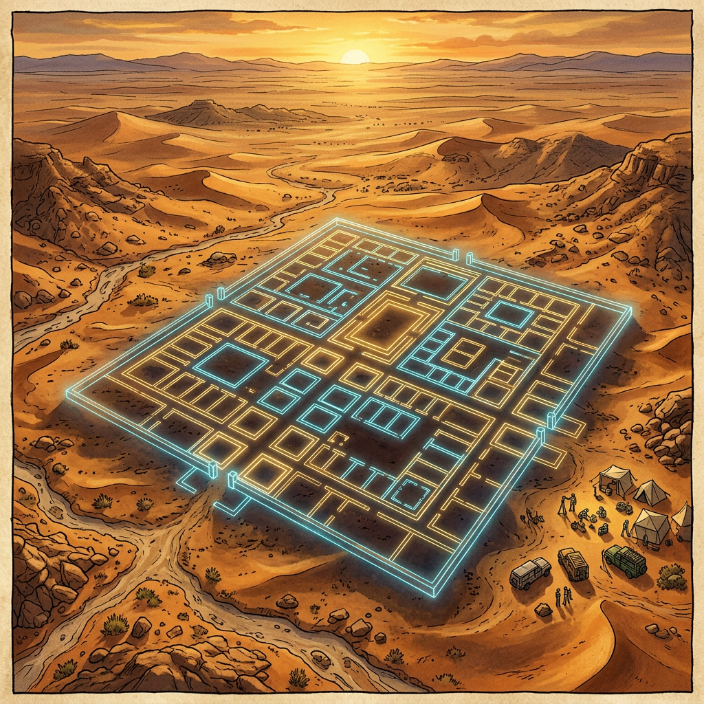 AI-Enhanced Satellite Imagery Uncovers 400 Previously Unknown Roman Forts Along the 'Strata Diocletiana' in Syria