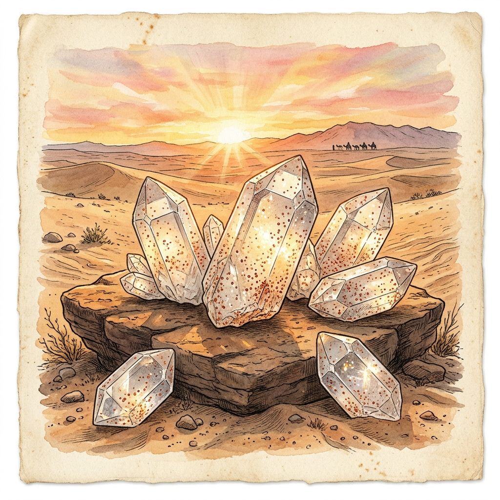 4,000-Year-Old 'Cinnabar-Dotted' Quartz Crystals Found in Australian Outback Link Modern Songlines to Ancient 'Star-Falling' Festivals