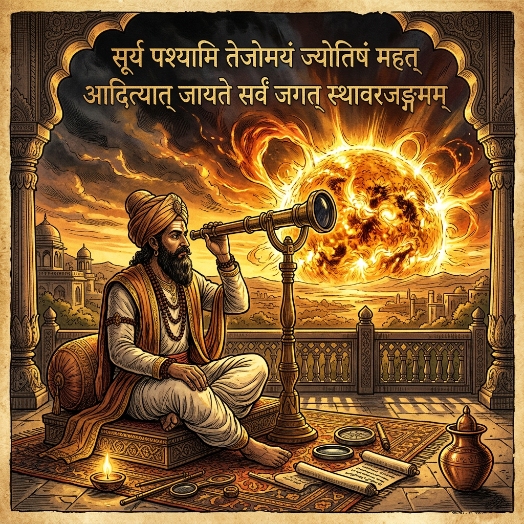 Study of 9th-Century 'Vriddha Garga Samhita' Fragments Reveals Ancient Indian Protocols for Monitoring Solar Activity