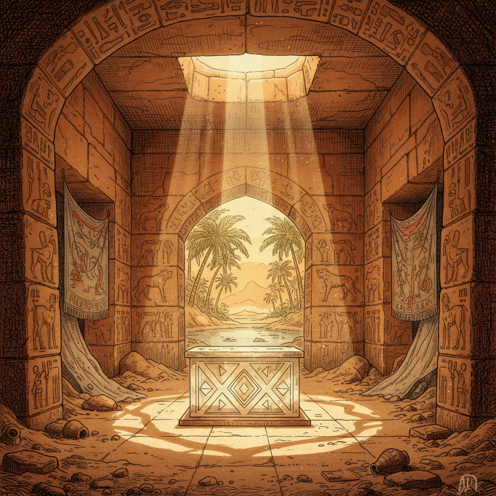 Archaeologists Uncover 2,200-Year-Old 'Temple of the Amber Jackal' in Egypt's Siwa Oasis Featuring Intact 'Quartz-Glass' Altars