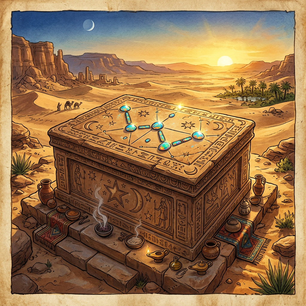 Excavation of 'Opal-Inlaid' Star-Mapping Altars in the Western Desert Reveals Precise Logistics of Ancient Egyptian 'First-Light' New Year Festivals