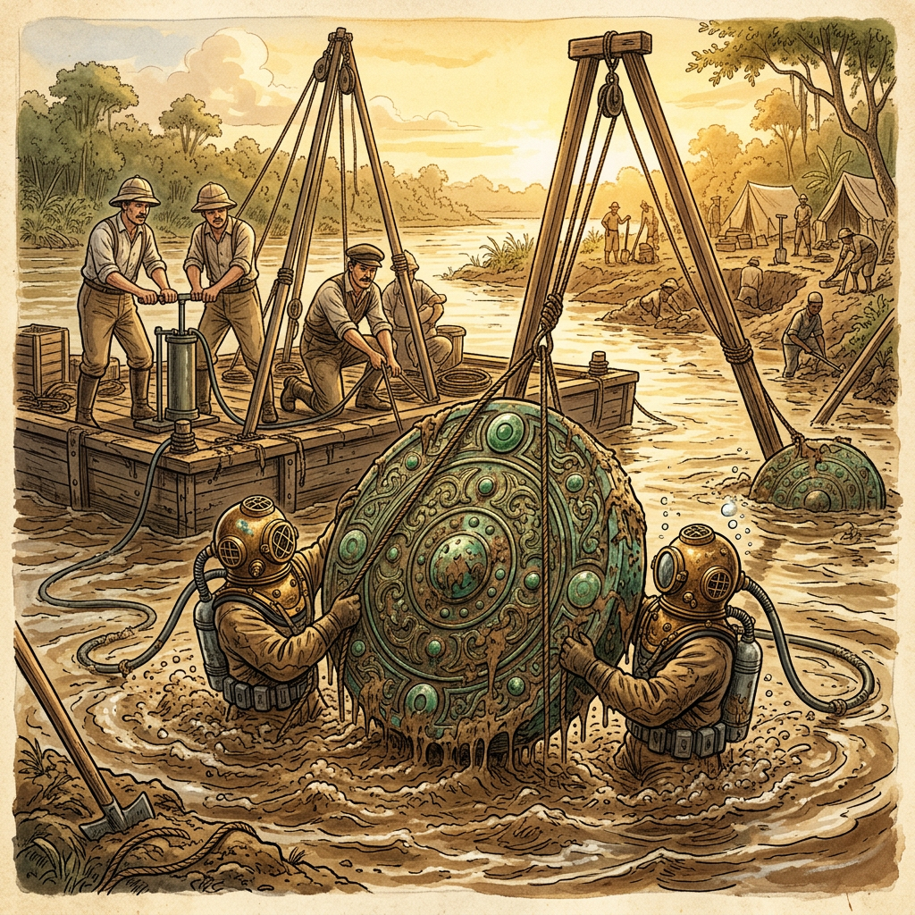 "Jade-Bound" Ritual Gongs Discovered in the Mekong Delta Point to 2,500-Year-Old Roots of "Monsoon-Calling" Festivals