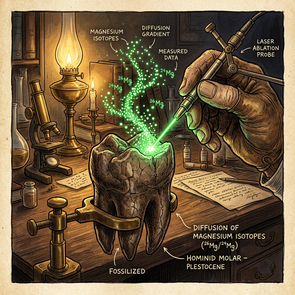 Advanced 'Magnesium-25' Isotopic Diffusion Methodology Refines the Relative Dating of Pleistocene Fossilized Remains in the Siwalik Hills to 1.4 Million Years
