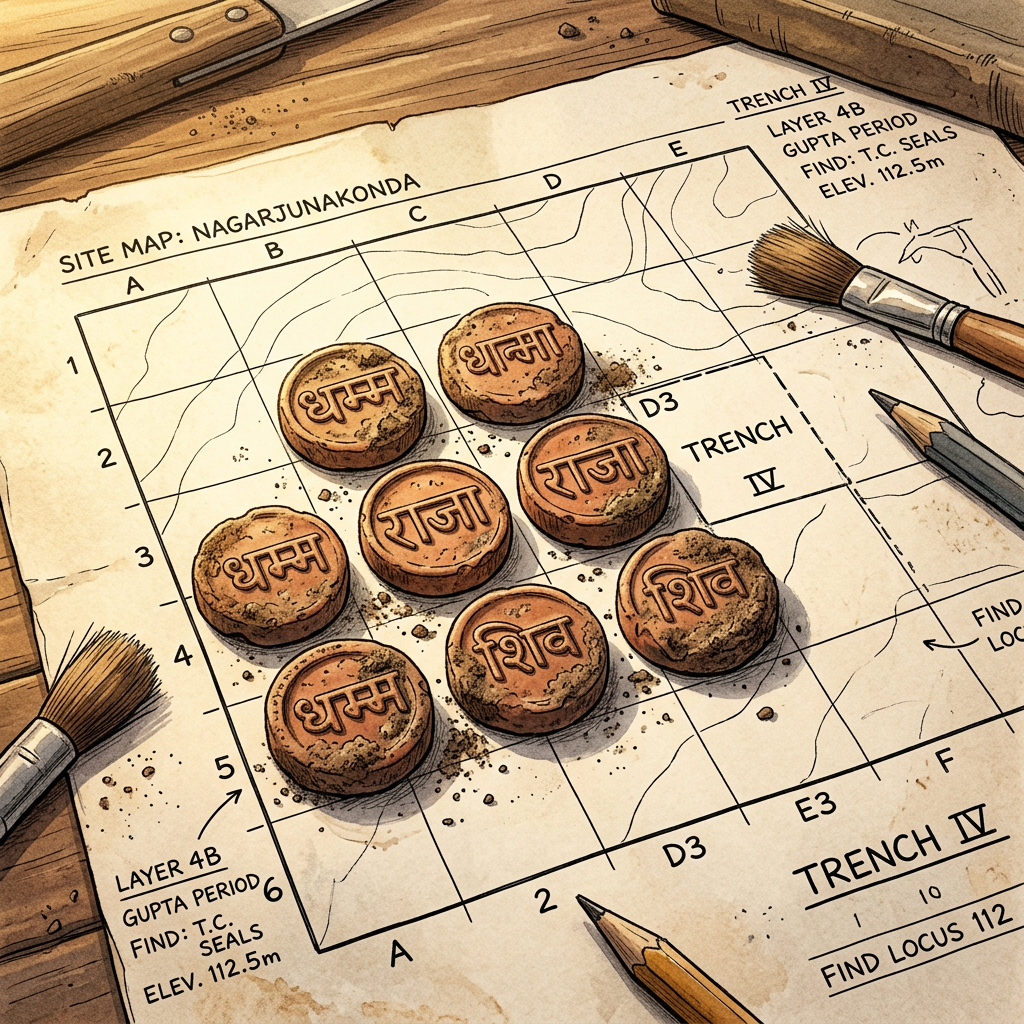 Archaeologists in Shravasti Discover 4th-Century BCE 'Dharma-Dhvaj' Seals Outlining the 'Ethics of Public Virtue'