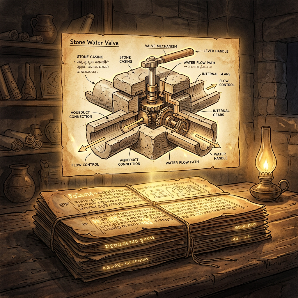 AI-Assisted Reconstruction of 7th-Century 'Proto-Grantha' Palimpsests from Sri Lanka Unveils Lost Sanskrit Treatises on Ancient Indian Hydro-Mechanical Architecture