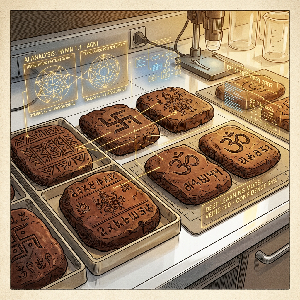 AI Deciphers 4th-Century BCE 'Agni-Sutra' Tablets in the Ghaggar Basin Detailing the Metaphysics of Ritual Fire