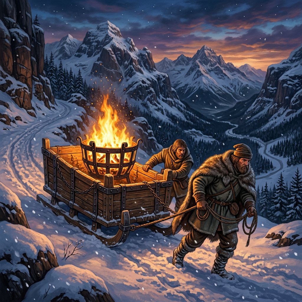 Excavation of 3,000-Year-Old 'Iron-Bound' Ritual Sledges in the Ural Mountains Reveals Origins of 'Snow-Melting' Fire Festivals