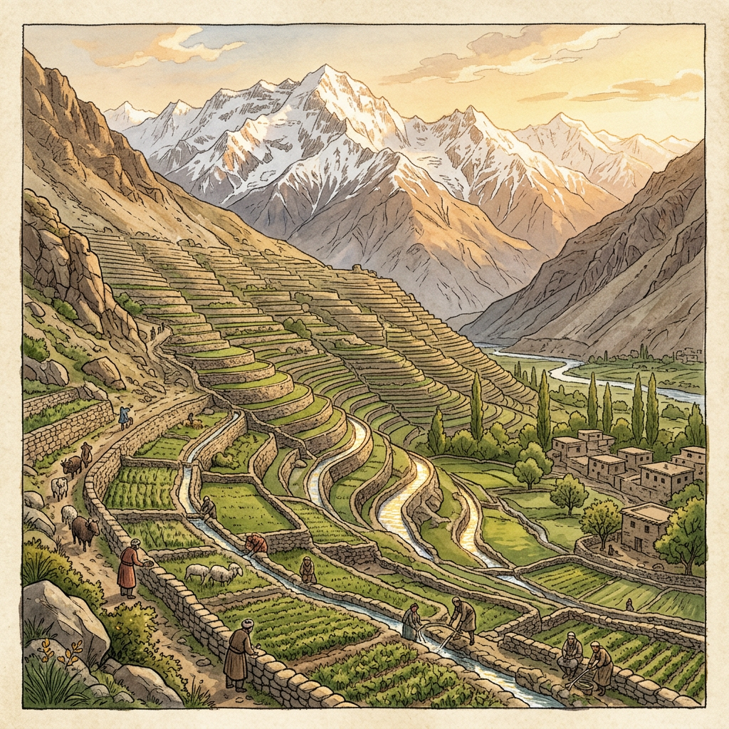 UNESCO Inscribes the 'Traditional High-Altitude Stone-Walled Agricultural Landscapes of the Pamir Mountains' as World Heritage