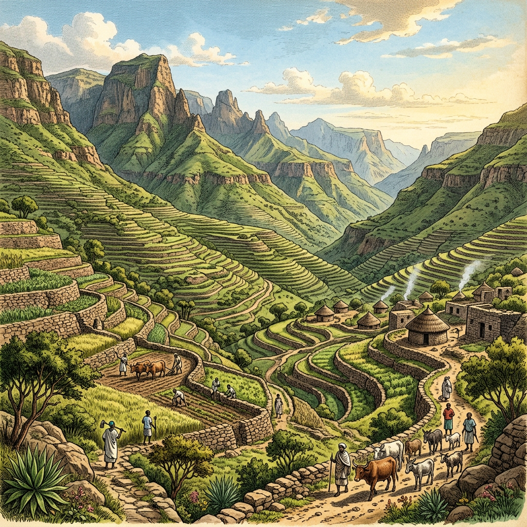 UNESCO Inscribes the 'Traditional High-Altitude Terraced Barley-Fields of the Simien Mountains' to World Heritage List