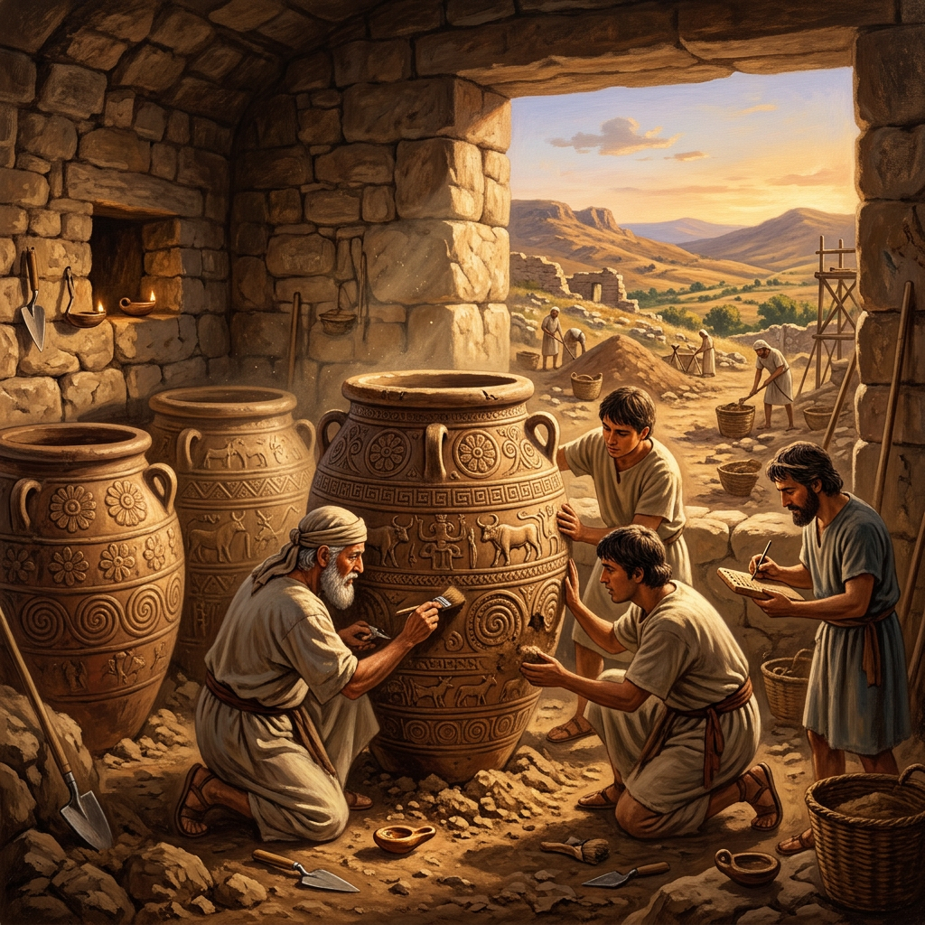 Excavation in Hattusa Unveils Hittite 'Aritma' Spring Festival Traditions Through Massive Pithoi Cache