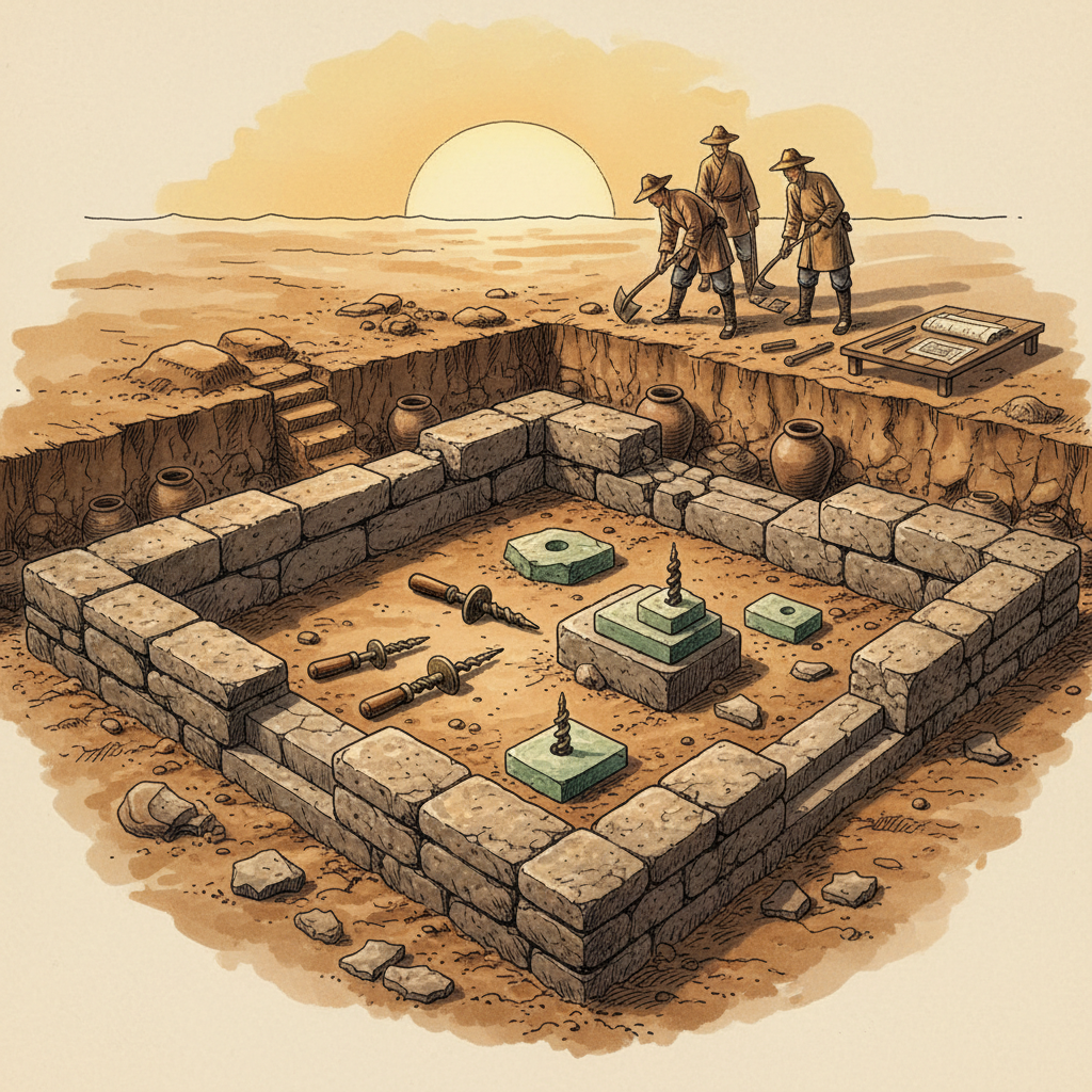 3,500-Year-Old 'Early Shang Dynasty' Imperial Bureau of Celestial Jade-Carving and Specialized Bronze Abrasion-Tools Uncovered in Zhengzhou