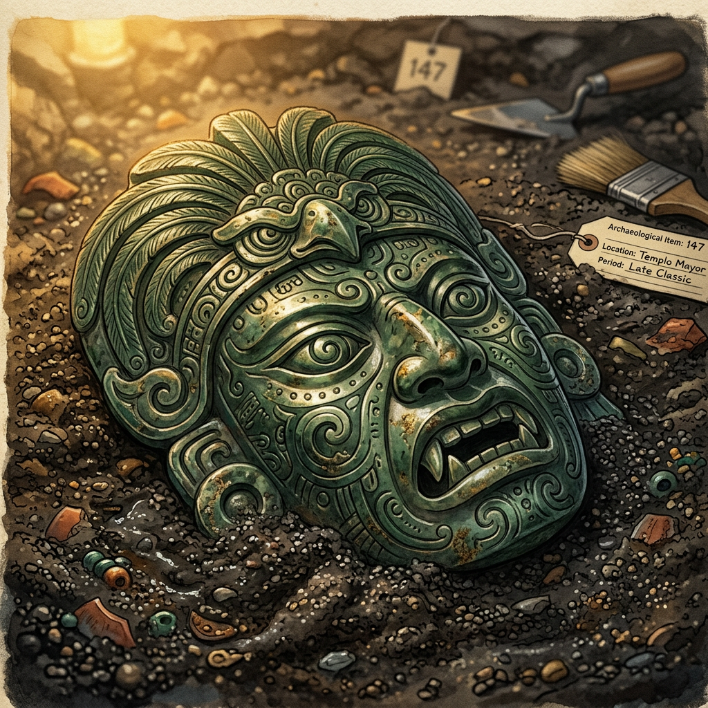 Rare 'Jade-Incrusted' Ritual Masks Found in the Pearl River Delta Reveal 4,500-Year-Old Roots of the 'Festival of the Seven Peaks'