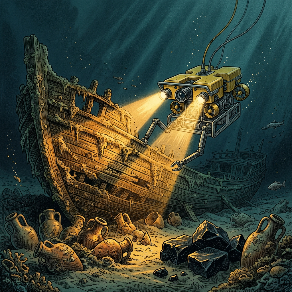 Sunken 14th-Century 'Swahili-Arab' Trade Vessel Discovered off the Coast of the Comoros with Rare Cargo of Obsidian and Frankincense