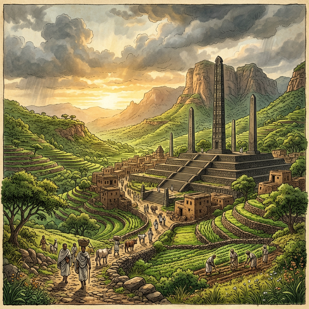 Climate Archaeology: New Pollen Data Links the Expansion of the 'Aksumite Empire' to a Century of Enhanced Red Sea Rainfall