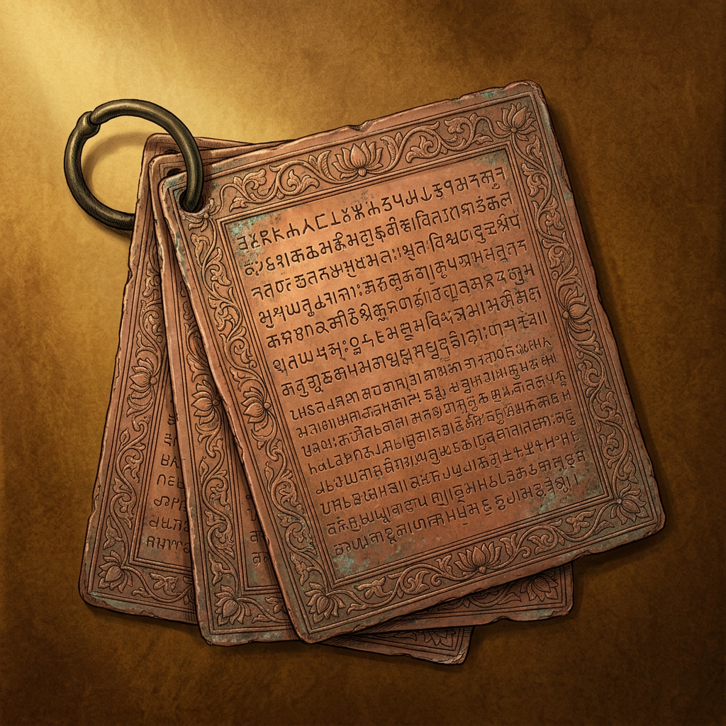 8th-Century 'Dhara-Tattva' Copper Plates Found in Jharkhand Detail an Early Ethics of Subterranean Stewardship