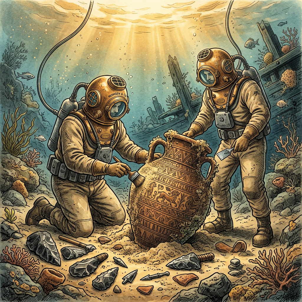 Submerged 3,500-Year-Old 'Lapita Voyaging Hub' Identified off the Coast of Fiji with Intact Basalt Tools