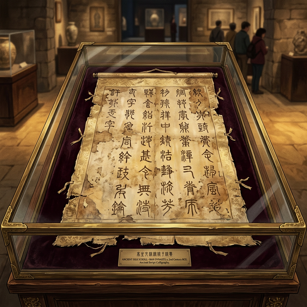 Discovery of 8th-Century 'Hetu-Kalpa' Silk Scroll in Khotan Detailing the Philosophy of Causal Interdependence