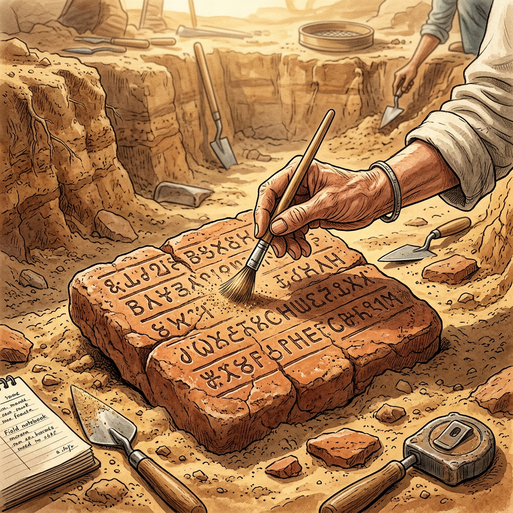 6th-Century BCE 'Dharma-Nigraha' Tablets Discovered in the Krishna River Basin Detail the 'Philosophy of Restraint'