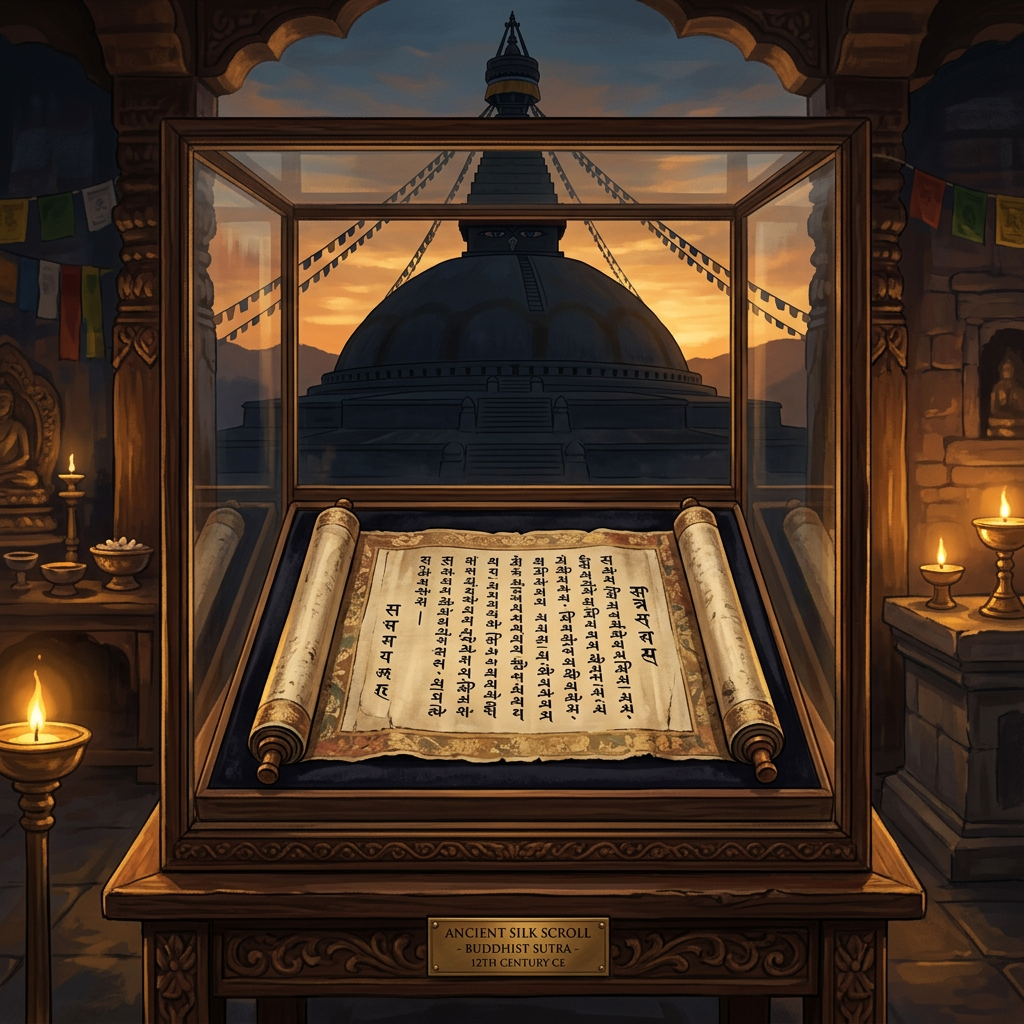 Rare 7th-Century 'Advaita-Vritti' Scroll Discovered in Aurangabad Explores the 'Philosophy of Self-Effacement'