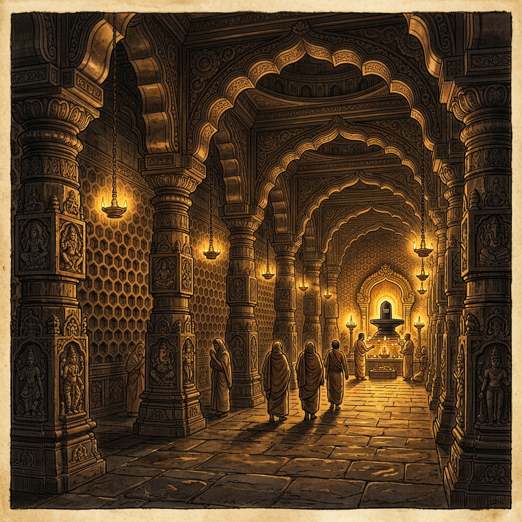 Restoration of 11th-Century 'Kalyani Chalukya' Temple in Telangana Reveals Hidden 'Sound-Dampening' Basalt Walls