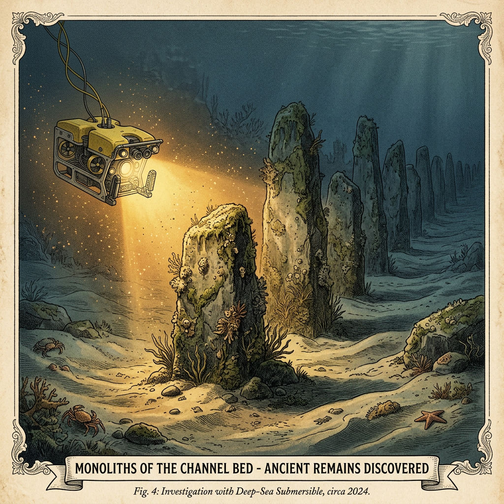 Submerged 4,500-Year-Old 'Ceremonial Stone Row' Identified in the English Channel near the Scilly Isles