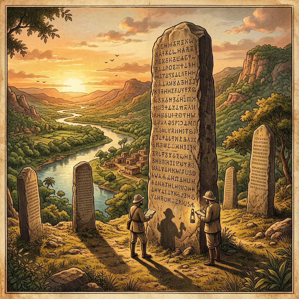 Discovery of 5th-Century BCE 'Karuna-Vidhanam' Inscriptions in the Krishna Valley Outlining the 'Philosophy of Systematic Compassion'